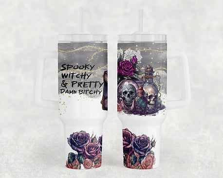 Spooky Witchy Pretty Damn Bitchy