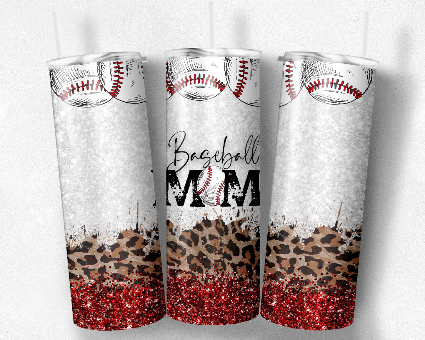 Baseball Mom, 20 oz tumbler