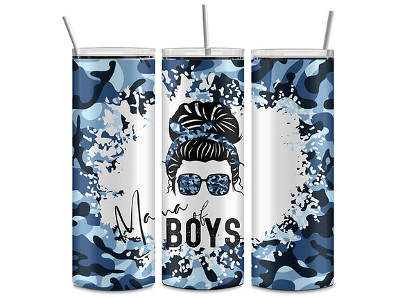 Mama of boys tumbler