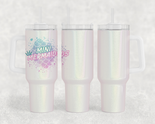 Mini Mermaids 40oz logo