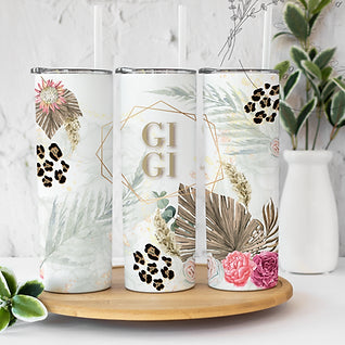 Gigi Leaf 20 oz tumbler