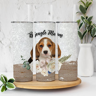 Beagle Mom Tumbler