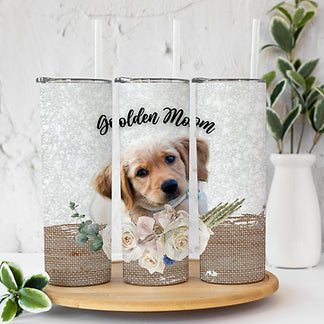 Golden Mom Tumbler