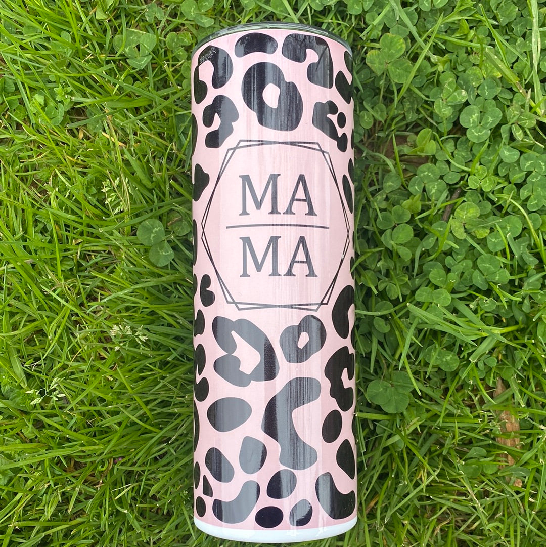 Mama rose gold cheetah