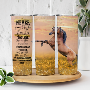 You are stronger than you know Horses