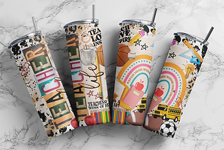 Teacher Life License Plate Tumbler