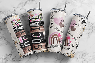 social worker tumbler