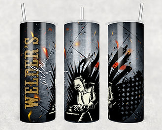 Welder's wife tumbler