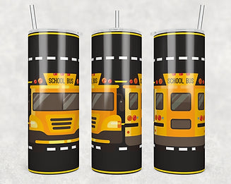 School Bus tumbler